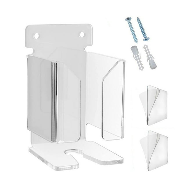 Toystoory Colgador de afeitadora limpio y ordenado, fácil instalación y suministros de afeitado duraderos, en orden, soporte para afeitadora Decoración del hogar claro