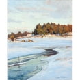 thumbnail image 3 of Charlotte Wahlström 12x14 Black Modern Framed Museum Art Print Titled - An Evening in March (1906), 3 of 5