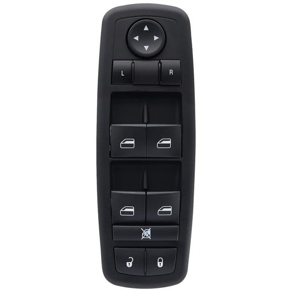 SecosAutoparts Driver Side Master Power Window Switch 8 PINS + 13 PINS Check Required Fit for Chrysler 200 2015-2016 Fit for Dodge Dart 2013-2016 Fit for Jeep Cherokee 2014-2018 68271203AB 68271203AA