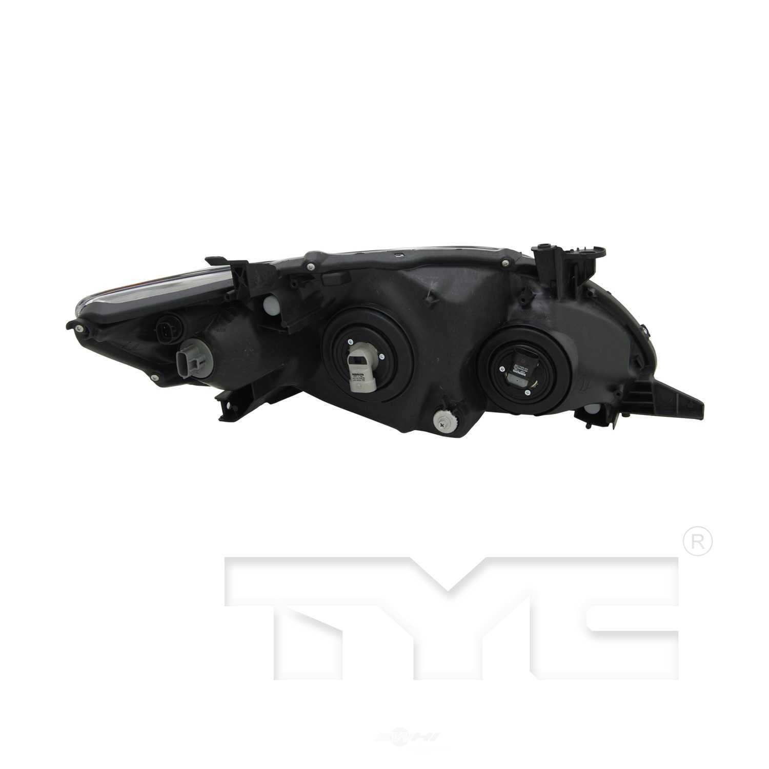 Fits 11-13 Toyota CROLA US BUILT;Black S; SRX Headlight LH Fits 2013 Toyota Corolla