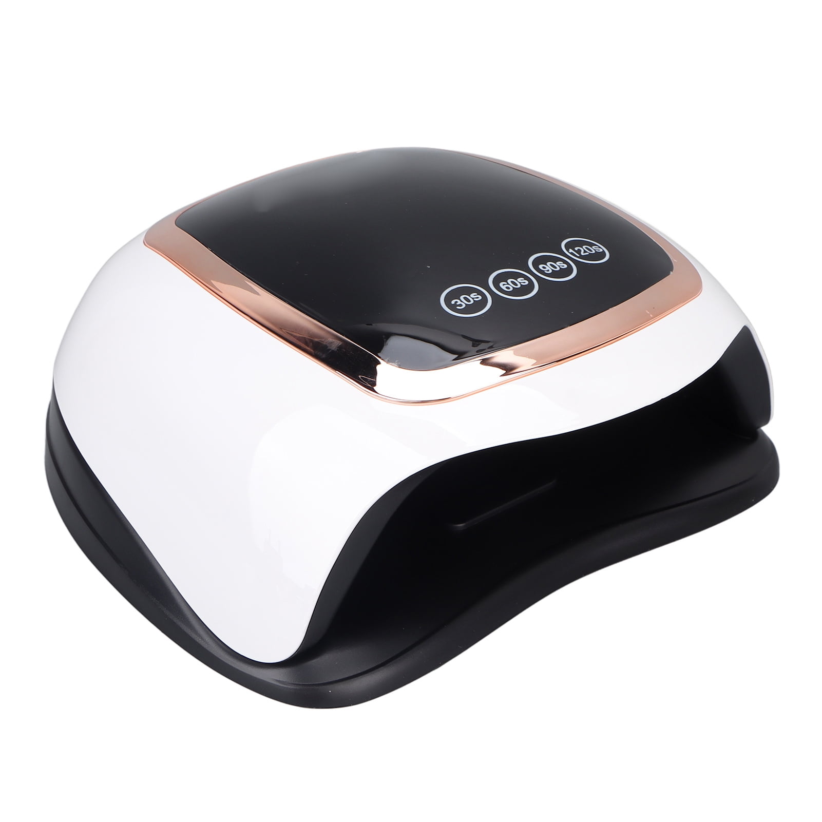 Xirurus 168W UV LED Nail Dryer for Gel Polish, 42pcs Light Chips, 4 Timer Settings, Detachable Bottom Curing Lamp with Smart Auto Sensor, Home Salon Nail Equipment, 9.45 inches / 24 cm, EU Plug