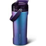 PXYFING MultiShaker Blender Shaker Bottle | 100% Leakproof Insulated Stainless Steel Pre Workout & Protein Shaker Bottle for the Gym | 26oz (Dark Aura)