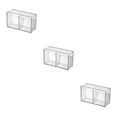 thumbnail image 1 of Matsuzay Organizador de baño ABS para necesidades Caja impermeable Caja de pared de baño para acceso diario Almacenamiento de suministros Type1 NO1, 1 of 6