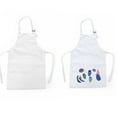 thumbnail image 5 of (Price/12 Sets) Toptie Colorful Cotton Canvas Kids Aprons and Hat Set, Party Favors(S-XXL)-REDDOT-XXL, 5 of 5