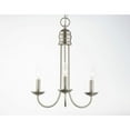 thumbnail image 3 of Maxim Lighting - Multi-Light Pendant - Logan-3 Light Candle Chandelier in Modern, 3 of 5