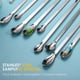 thumbnail image 2 of VILLCASE 9pcs Stainless Steel Sampling Spoons Laboratory Scoops Double End Single End Spoons (Silver), 2 of 3