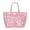 Pink, variant on kladzum Single-Shoulder Lunch Bag Large-Capacity Outdoor Picnic Bag Fresh-Keep Ice Pack, 9.4x5.5x7.9in Lunch Bag