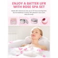 thumbnail image 4 of Set de regalo Honiitaa Rose Spa Bath & Body Care, 16 unidades, para mujer, 4 of 7