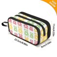 thumbnail image 4 of FORMRS Pencil Case with 3 Compartments Zipper Pouch, Elementary School Level and up, Gummy Bear Pattern, 4 of 8