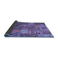 thumbnail image 2 of Ahgly Company Indoor Rectangle Patchwork Blue Transitional Area Rugs, 2' x 4', 2 of 4