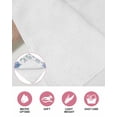 thumbnail image 6 of Blue Purple Spring Floral Kitchen Dish Towels for Drying Dishes Set of 2, Summer Botanical Elegant Waffle Weave Microfiber Hand Tea Bathroom Towels Quick Dry & Absorbent Towel 15.7x23.6, 6 of 7