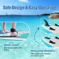 thumbnail image 2 of OZVMZQ 10'8'' Inflatable Stand up Paddle Board, Extra Wide SUP, with Premium Accessories, Waterproof Dry Bag, Hand Pump, for Yoga Fishing, 2 of 10
