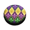 thumbnail image 3 of Kll Mardi Gras4 Tire Cover,Universal Wheel Tire Cover For Trailer, Rv, Suv, Truck,Camper And Many Vehicle,(15 Inch), 3 of 8