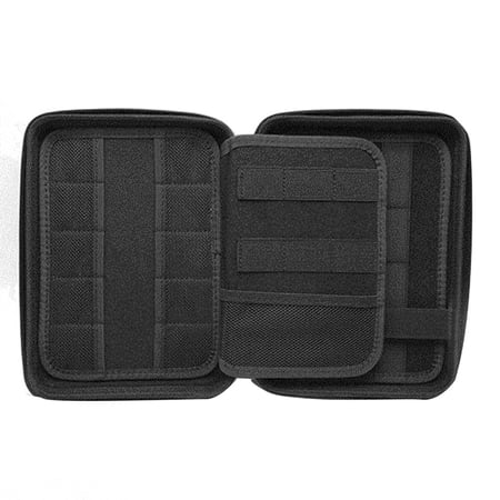 Electronics Cable Organizer Bag USB Flash Drive Memory Card HDD Case Travel Case SD SDXC SDHC Card Holder Organizer 1 x USB Flash Drive Case Black