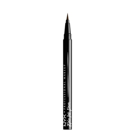 NYX Professional Makeup Epic Ink Vegan Waterproof Liquid Eyeliner, Brown, 0.16 oz