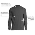 thumbnail image 3 of Lands' End Men's Super-T Cotton-Blend Mock Turtleneck Shirt, 3 of 5