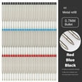 thumbnail image 2 of 5/10/20Pcs Ballpoint Pen Refill For Parker Pens Medium Point L:3.9 In Black Blue Red Ink Rods G2 Metal Refill Writing Stationery 20 PCS Blue, 2 of 6