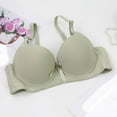 thumbnail image 2 of Xucatan Wireless Bras for Women Push Up Bra Full Coverage Molded Spacer Underwire T-Shirt Bra Back Closure Soft Bra Sets Gift, 2 of 5
