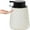 Vintage White, variant on 12 Oz Soap Dispenser with Easy-to-Press Pump, Refillable Hand Soap Dispenser Bathroom Countertop and Kitchen Sink (Vintage White Liquid Pump)