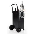 thumbnail image 5 of M optimized 40 Gallon Fuel Caddy, Fuel Tank with Manual Transfer Pump for Gasoline & Diesel, Durable 4-Wheel Design, Mobile Fuel Storage for Cars, Trucks, Boats, Lawn Mowers, 5 of 6