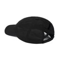 thumbnail image 3 of Women‘s Baseball Cap Breathable Mesh Cross Hollow Design Wide Brim Sun Protection Outdoor Ponytail Hat, 3 of 7