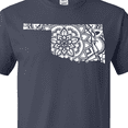 thumbnail image 4 of Inktastic Oklahoma Silhouette Mandala T-Shirt, 4 of 5