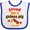 thumbnail image 3 of Inktastic Guinea Pig Pet Owner Boys or Girls Baby Bib, 3 of 4