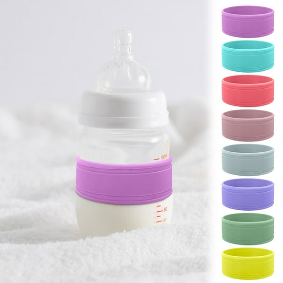 Iumwxz Kitchen Gadgets Milk Bottle Cup Cover Food-Grade Silicones Milk Bottle Antis-Heat Insulation Cover Hollow Milk Bottle Water Cup Cover Kitchen Utensil Set Pink Silica Gel Clearance Sales