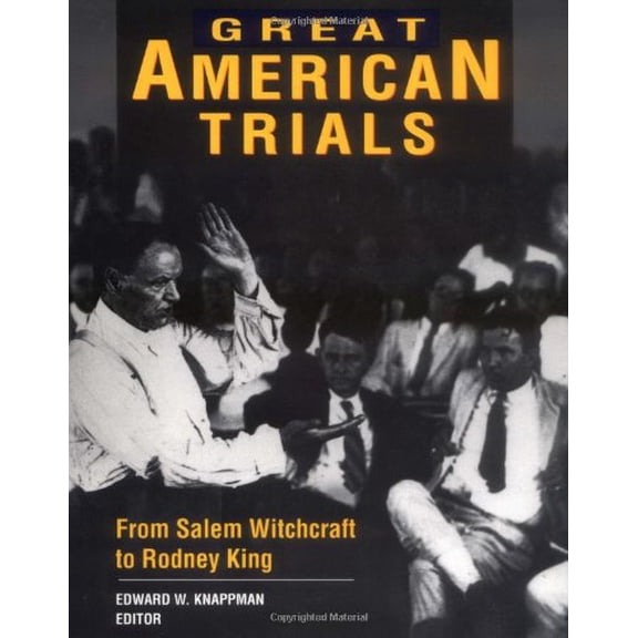 Pre-Owned Great American Trials (Paperback) 0810391341 9780810391345