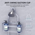 thumbnail image 4 of Organizador de ducha colgante para baño Kadolina Shower Caddy, 4 of 7
