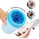 thumbnail image 3 of Cepillo de limpieza de silicona para mascotas (tamaño pequeño azul), limpiador de patas de perro, limpiador portátil de patas de mascota, más adecuado para limpiar garras. Anillo de cojín para patas, 3 of 5