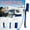 Blue BU, variant on AuroraX Car Snow Brush and Ice Scraper Portable Multi-Purpose Snow Shovel with Cold-Proof Handle,Automotive Tools Snow Removal Tool