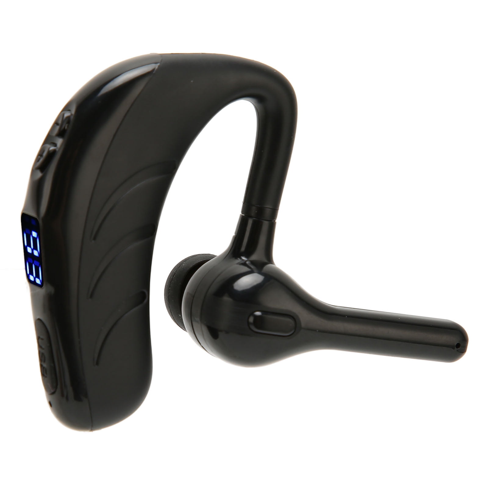 Single Headset Single Ear Headset, Mono Sports Headset Lightweight Hands Free Noise ...