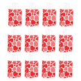 thumbnail image 2 of Valentine's Day Heart Paper Gift Bags, 12-Pack Small Heart Design Party Favor Bags For S, Teens, Valentine's Day Decorations, Gift-Giving Supplies, 2 of 4
