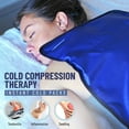 thumbnail image 7 of Glacial Comfort Gel Ice Pack Hot & Cold Compress for Injury & Pain Relief, Medium (12" x 8"), 7 of 7