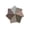 A001- Brown, variant on 7-Piece Vintage Cotton Fabric Pack with Plaid Patterns, 9.84 X 7.87 Inches, Brown and Green Tones for Diy Christmas Decorations, Quilting Material