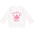 thumbnail image 2 of Inktastic Ballerina 3rd Birthday Toddler Sweatshirt, 2 of 4