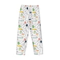 thumbnail image 5 of Xecao Easter Rabbit Men's Straight Lounge Pajama Pants: The Ultimate in Comfortable Sleepwear, 5 of 9