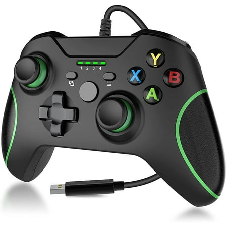Obligate Cilia Strength Wired Controller for Xbox One, Wired Xbox One Game Controller with Audio Jack and Dual Vibration, USB Gamepad Joypad Gaming Controller Compatible with Xbox One/S/X/and PC Win 7/10 | Walmart Canada Obligate Cilia Strength Wired Controller for Xbox One, Wired Xbox One Game Controller with Audio Jack and Dual Vibration, USB Gamepad Joypad Gaming Controller Compatible with Xbox One/S/X/and PC Win 7/10 | Walmart Canada