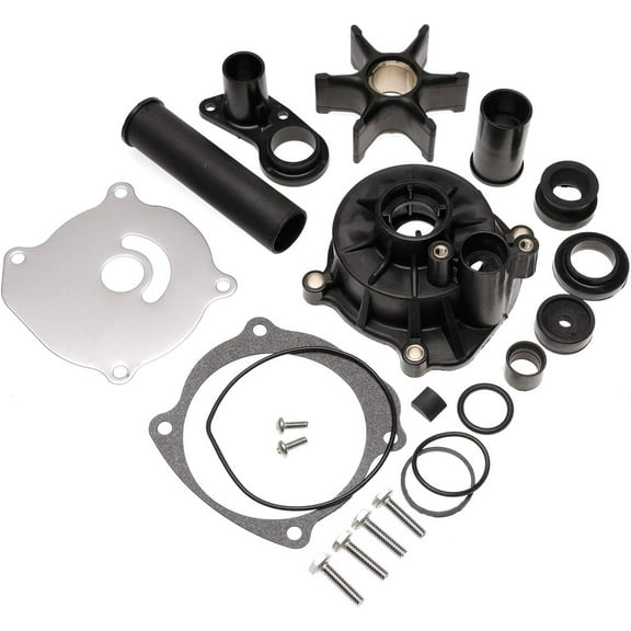 YRANZO Water Pump Repair Kit With Housing for Johnson for Evinrude V4 V6 V8 75-250HP Boat Outboard Motor Part Replace for 5001595 435929 18-3315-2