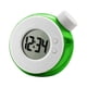 thumbnail image 2 of Reloj de agua, reloj digital, divertido, vintage, reloj de escritorio, reloj de noche. Verde, 2 of 7