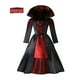 thumbnail image 4 of Disfraces de Halloween para niñas, vampiros, para niñas, 2024, para carnaval, fiesta de graduación, vestido de novia fantasma, ropa gótica para niños, 4 of 5