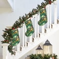 thumbnail image 5 of Lsque Vegan Pattern 18 Inch Christmas Stockings, Festive Holiday Stocking for Christmas Decorations Holiday Decor, 5 of 8