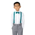 thumbnail image 3 of Spring Notion Boys' Elastic Suspenders with Leather Crosspatch, 3 of 4