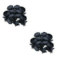 thumbnail image 4 of Naiovety 10 unids/set flores de peonías de seda artificiales-bodas y decoración del hogar durabilidad duradera negro 2Conjunto, 4 of 6