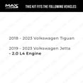 thumbnail image 2 of MAX Advanced Brakes - Brake Kit For 2019-2023 VW Jetta (2.0 L4 Engine) | Carbon Ceramic Brake and Rotor Kit Front and Rear | Daily Driving OE Replacement Brake Rotors, 2 of 9