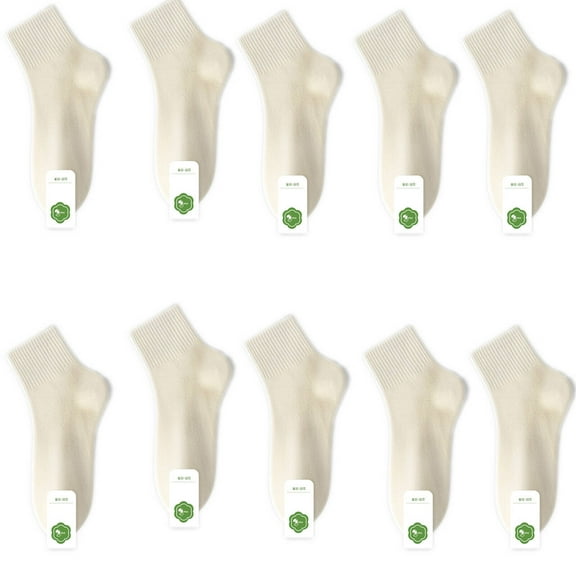 TELOLY Cotton Socks,Elastic Running Socks for All-Day Comfort,Supportive Ankle Socks,Soft Cotton Socks for Gentle Wear