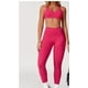 thumbnail image 3 of Conjuntos de entrenamiento for mujer, sujetador deportivo de 2 piezas, camiseta sin mangas, leggings de cintura alta, ropa deportiva for gimnasio y yoga, top de entrenamiento for mujer, 3 of 6