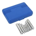 thumbnail image 3 of Juego De 10 Uds. De Extractor De Tornillos, Herramienta De Extracción De Tornillos Rotos De Acero De Aleación Apagada con Caja De Almacenamiento, Se Puede Utilizar para Quitar Tornillos Y Pernos, 3 of 8