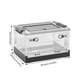 thumbnail image 2 of Greeniant Caja plegable para reptiles, jaula de cría, accesorios transparentes para el hogar, artesanía, tamaño compacto, jaulas para hámster, Terrarios S/Blanco Greeniant PT004138-01, 2 of 6